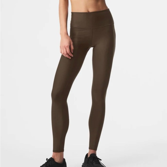 Alo Yoga 7/8 High-Waisted Airlift Legging - Espresso - Picture 1 of 3